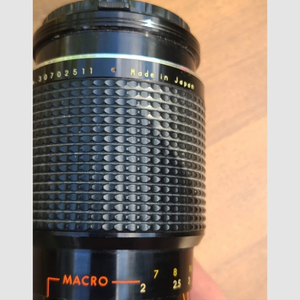 Vintage Nikura 75-200 mm 1:4 Manual Focus Zoom Lens With Case made in Korea